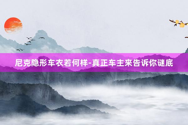 尼克隐形车衣若何样-真正车主来告诉你谜底